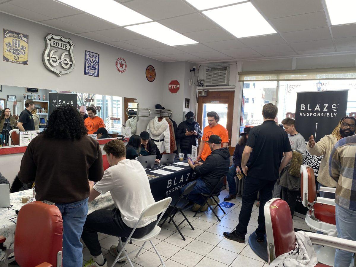 Community expungement clinic at Ben's Berber Shop. - Staff Writer/ Paige Britt