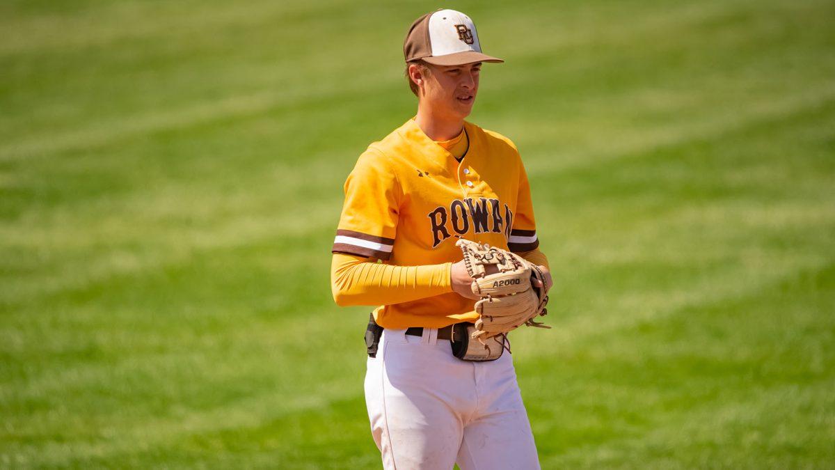 Marco Mannino at shortstop. The junior is battling Chris Serrano for a starting spot in 2024. - Photo via Rowan Athletics