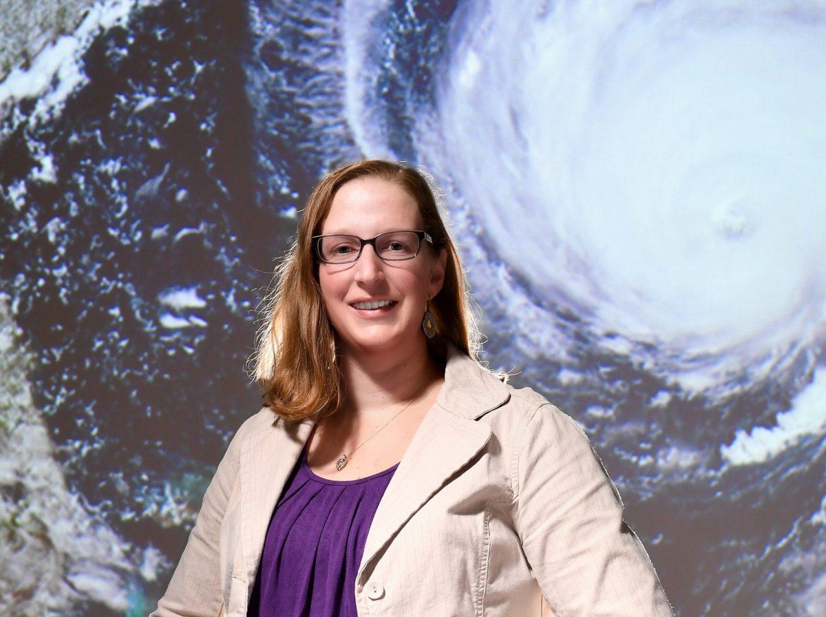 Dr. Andra Garner is conducting research on natural hazards and their relation to climate change. - Photo via Andra Garner