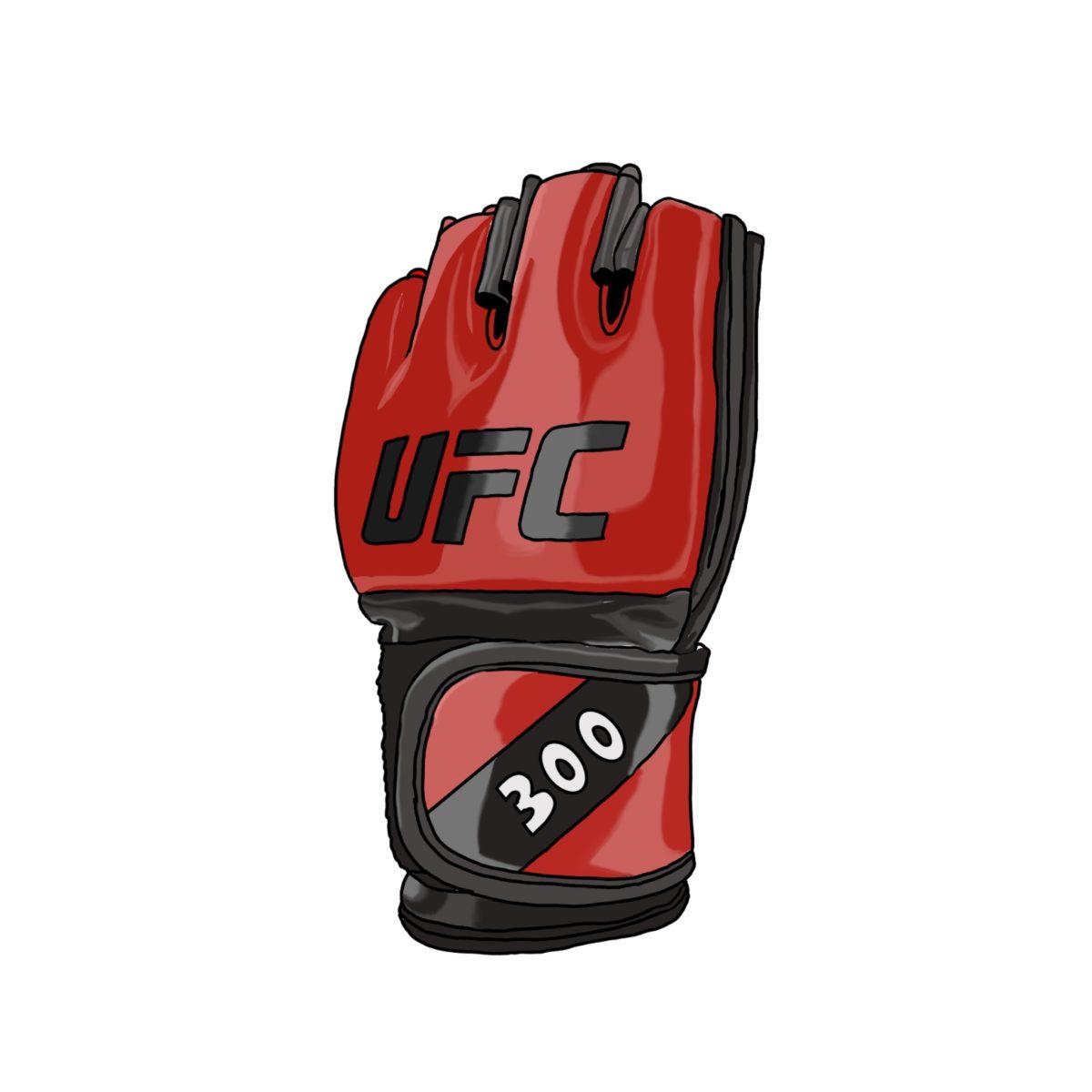 UFC 300 graphic. - Graphic / Brendan Cohen