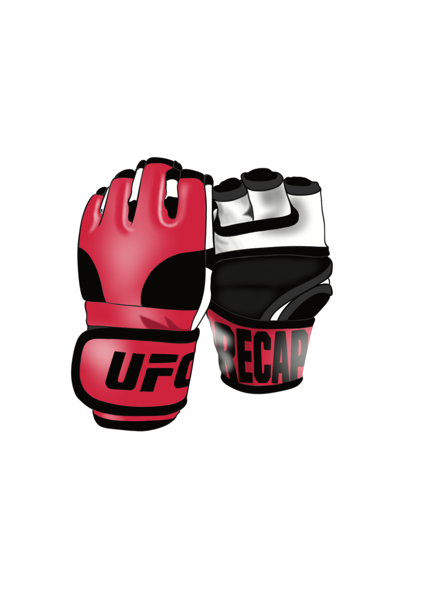 UFC 300 graphic. - Graphics Editor / Julia Quennessen