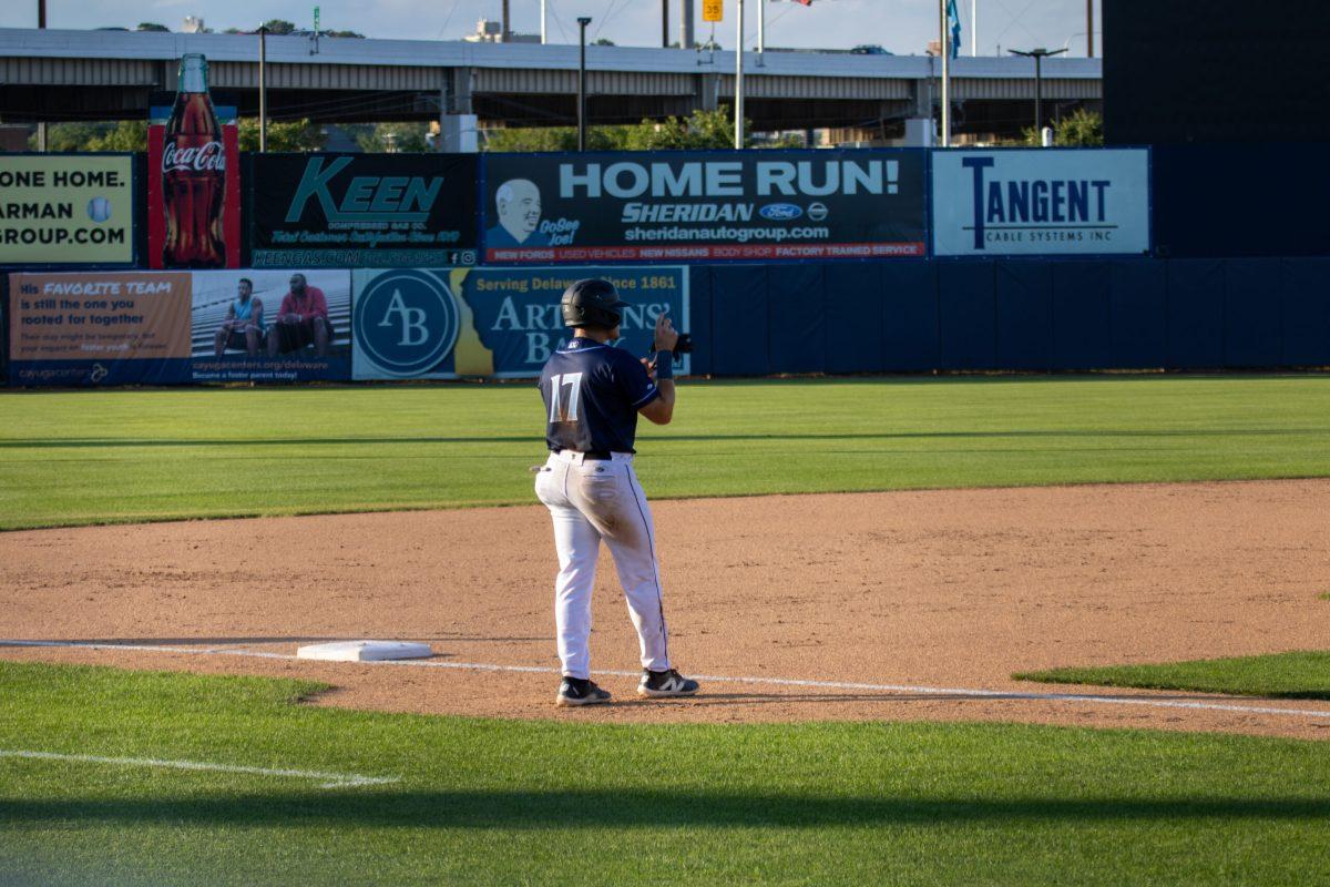 Joe Naranjo leads off third. Naranjo went 1-3 in the loss to Brooklyn on Thursday. - Thursday, July 11, 2024. / Photo via Payton Tuorto