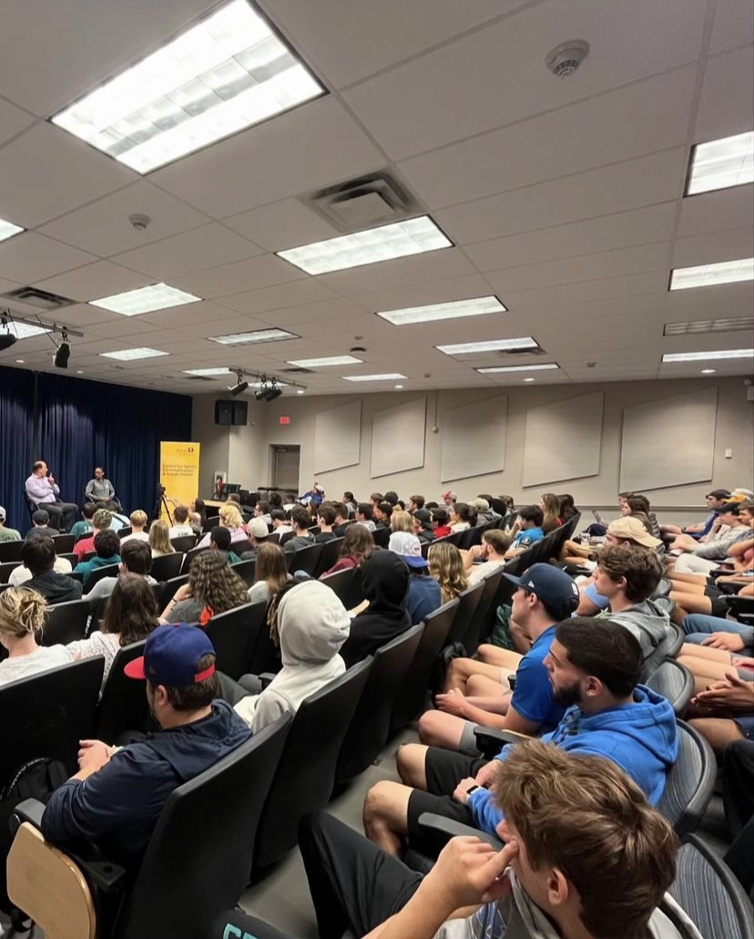 Mo'ne Davis speaks to students about her Little League World Series experience. - Staff Writer / Curtis Ulrich