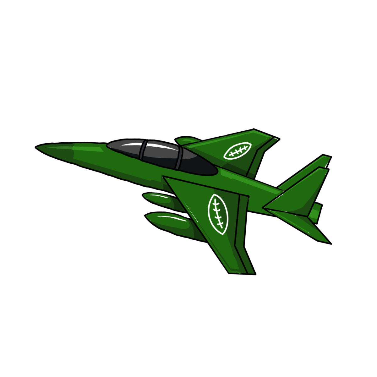 Jets graphic. - Graphics Editor / Brendan Cohen