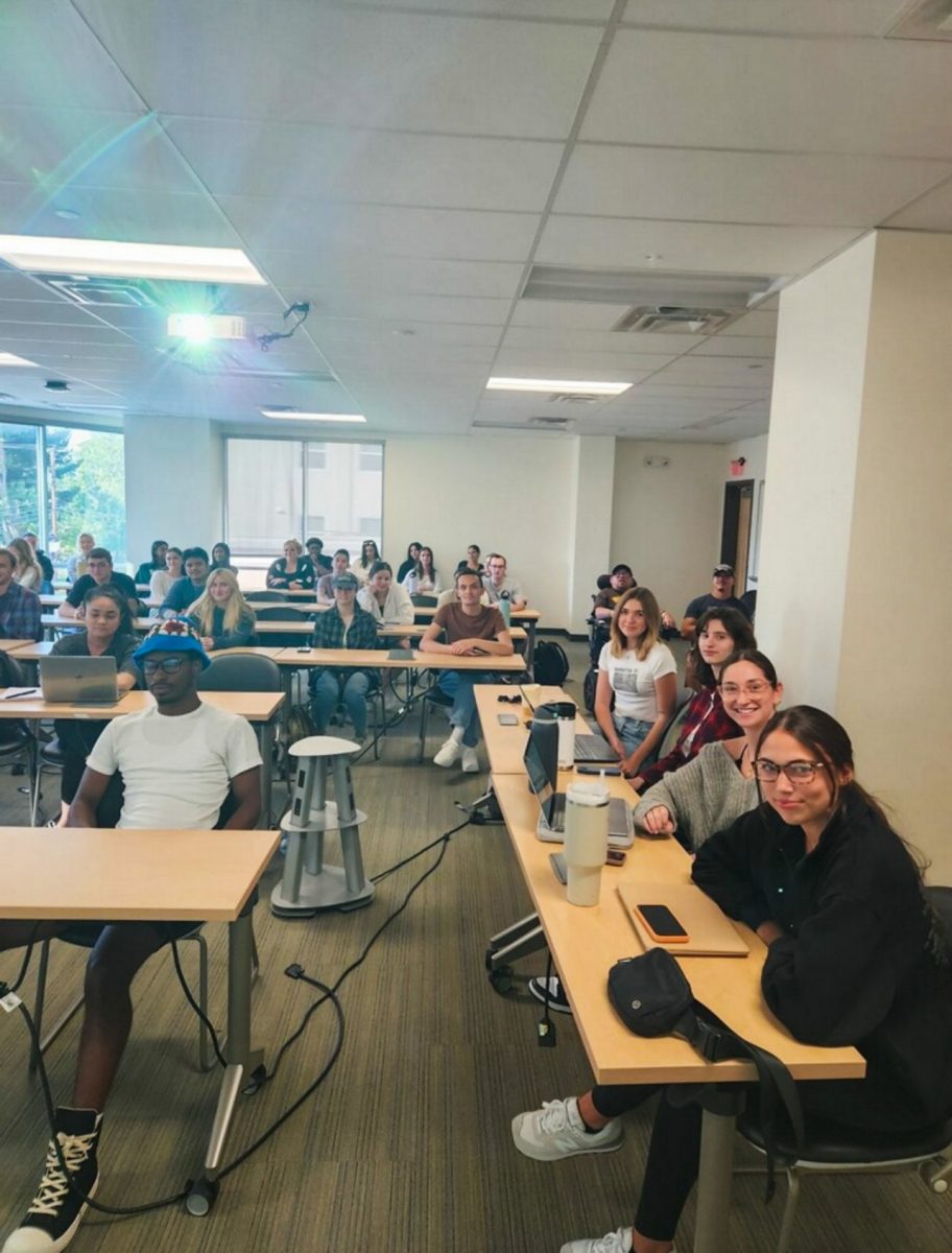 Rowan’s ProfAgency club meets in Victoria 260. - Photo via rowanprofagency on Instagram. 