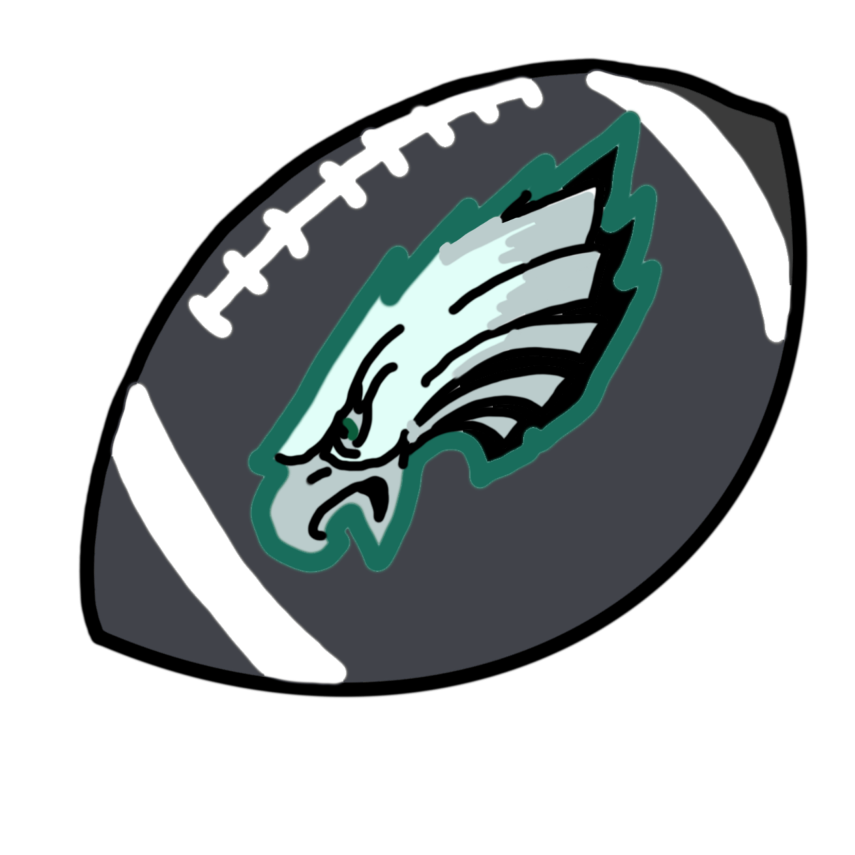 Eagles graphic. - Graphics Editor / Brendan Cohen