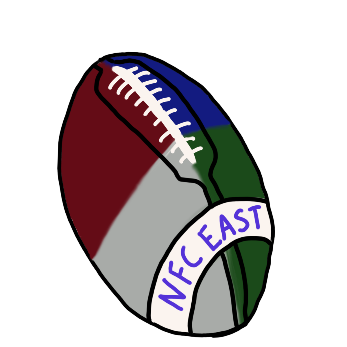 NFC East graphic. - Graphics Editor / Brendan Cohen