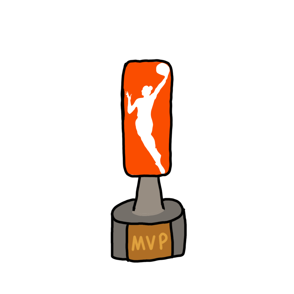 WNBA MVP graphic. - Graphics Editor / Brendan Cohen