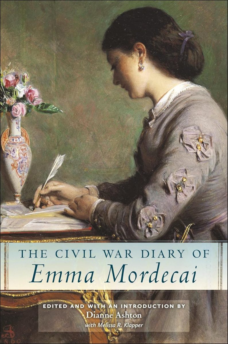 The Civil War Diary of Emma Mordecai cover. - Photo via @rowan_wgs