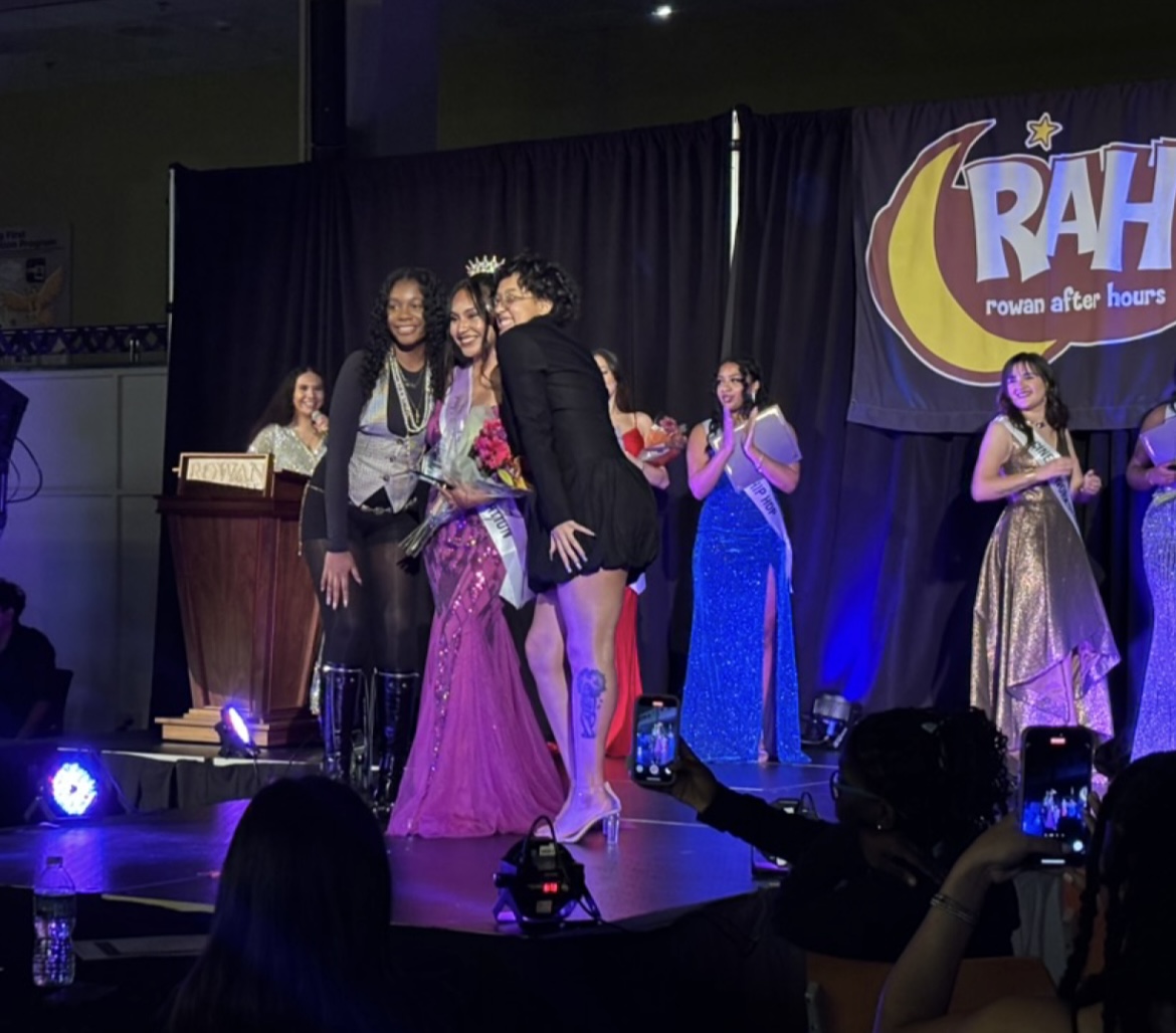 Miss ULA, Xachil Joachin, being crowned at the Beauty Beyond Distress Pageant. - Staff Writer / Jaziya McDonald 