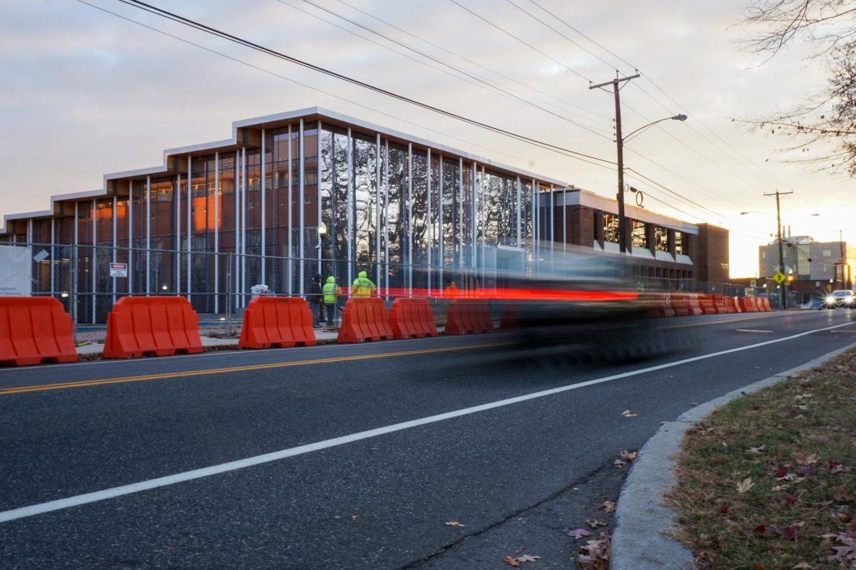 The new opening date for the student center expansion is set for January 2025. This is the third time the opening date has been pushed back this school year. - Photography Editor / Gavin Schweiger