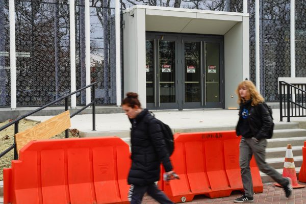 The Student Center has still has not open after years of delays. - Photography Editor / Gavin Schweiger