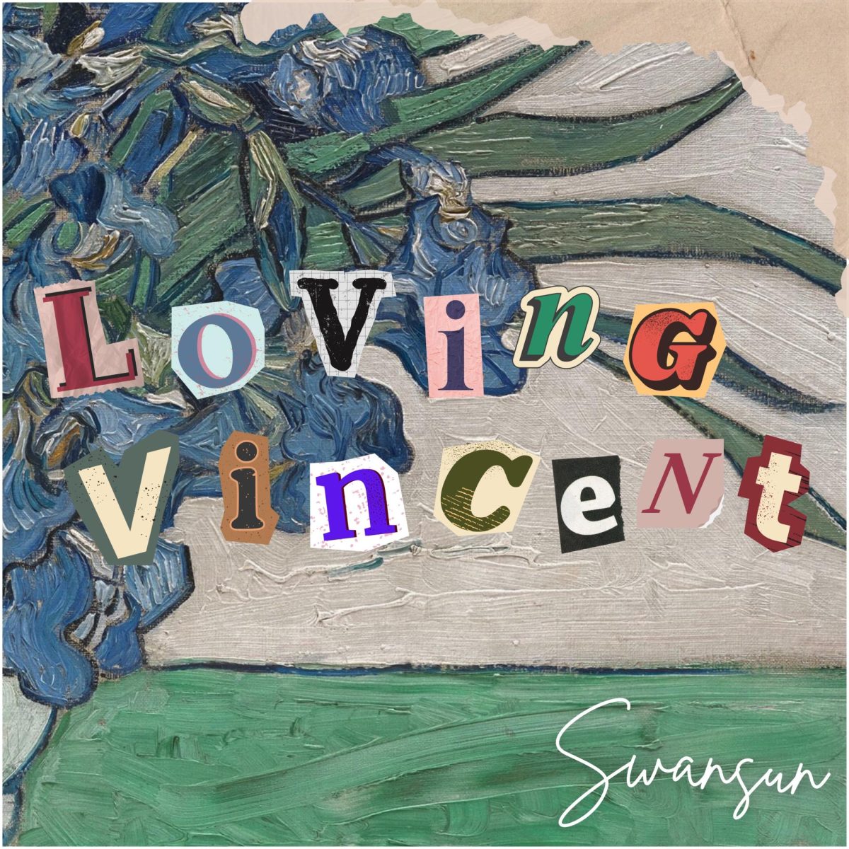 "Loving Vincent" single cover art. - Art via Swansun Band