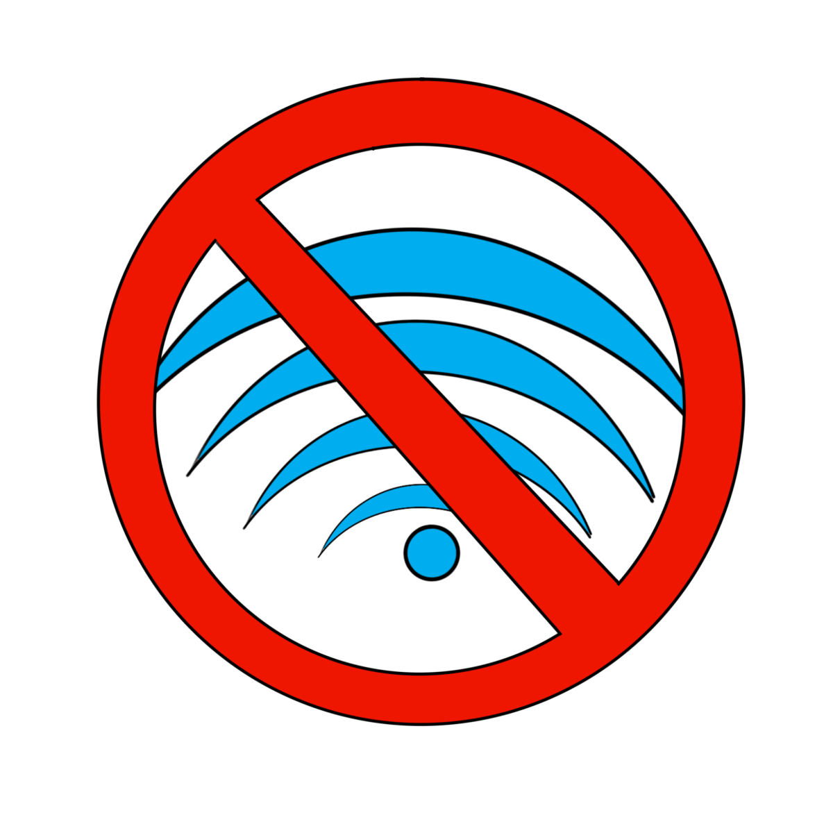 Wifi graphic. - Graphics Editor / Brendan Cohen