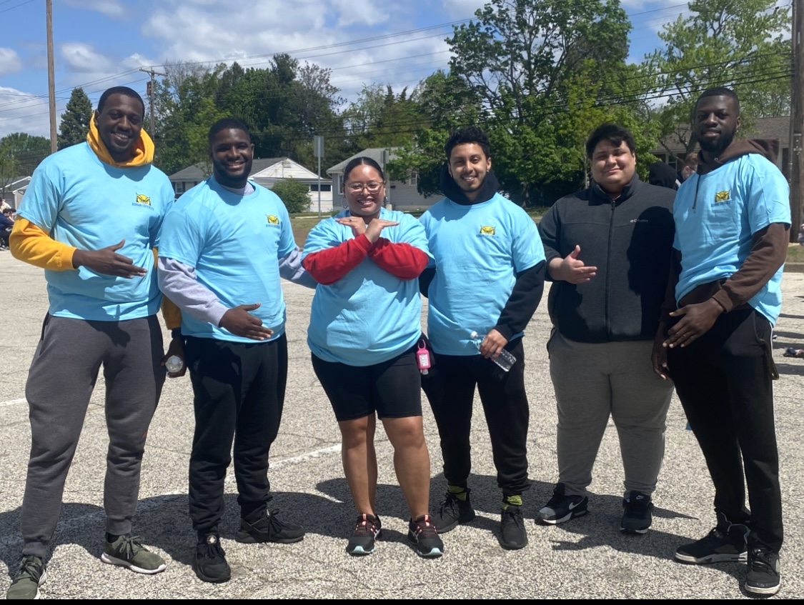 Clean up crew at Back 2 Boro – Staff Writer / Kacie Scibilia 