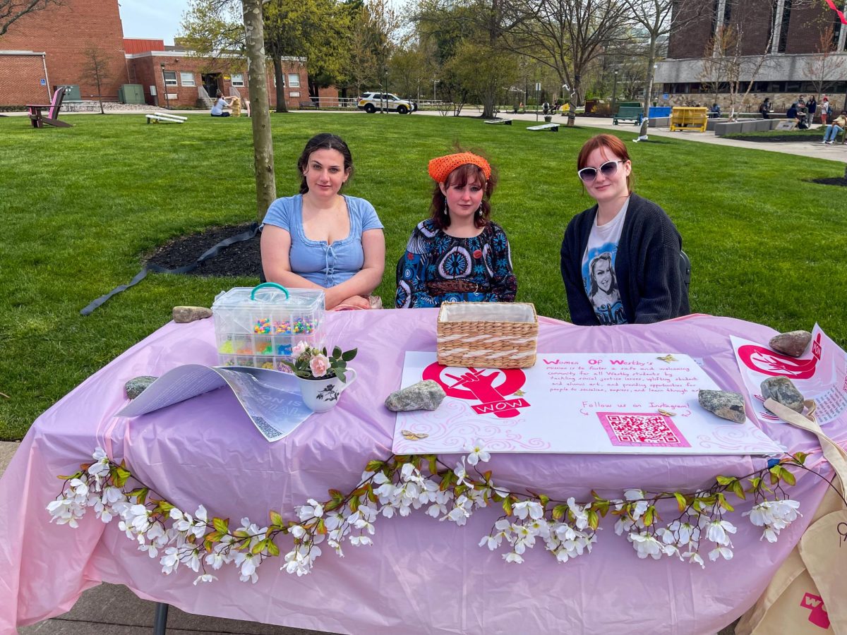 Women Of Westby tabling at The Revolution Will Be Amplified. - Staff Writer / Lily Miller 