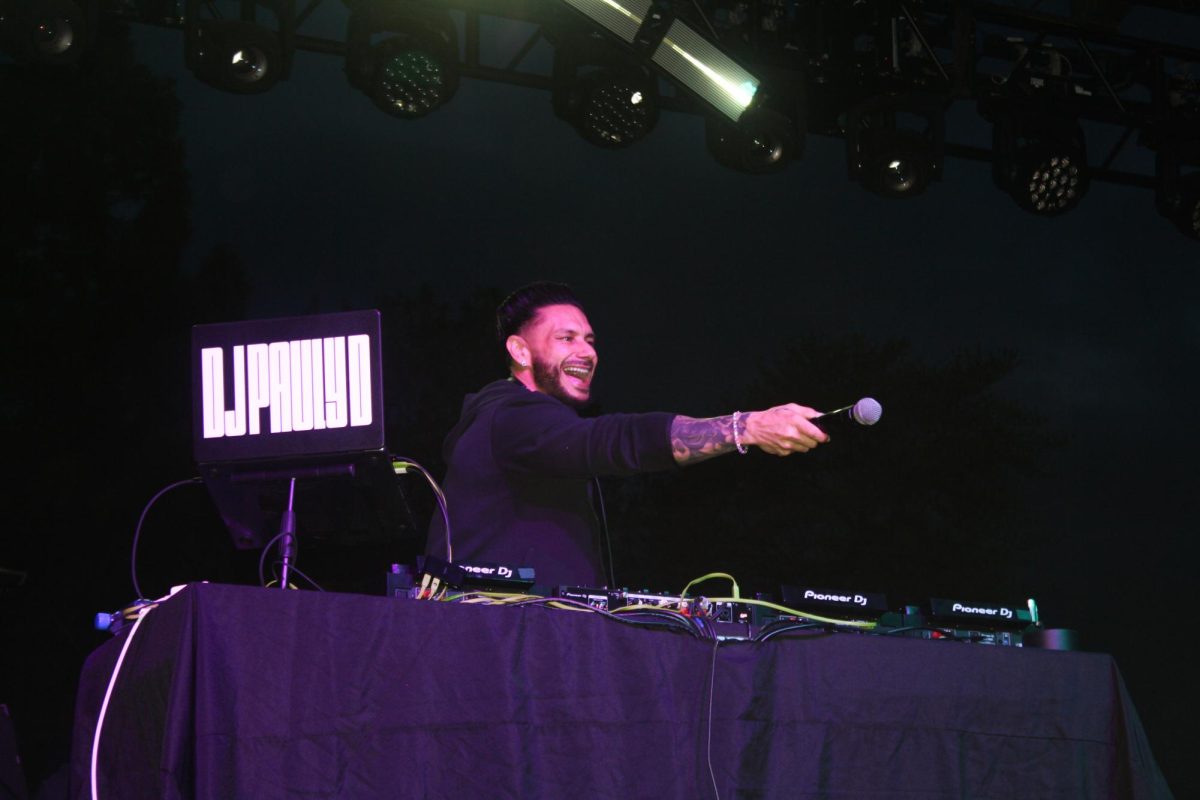 DJ Pauly D performs to full crowd at Hollybash. - Photo via Mattie Mac Kay