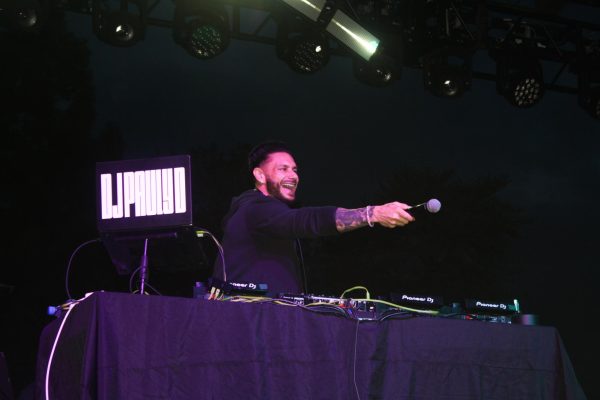 DJ Pauly D performs to full crowd at Hollybash. - Staff Writer / Mattie Mac Kay