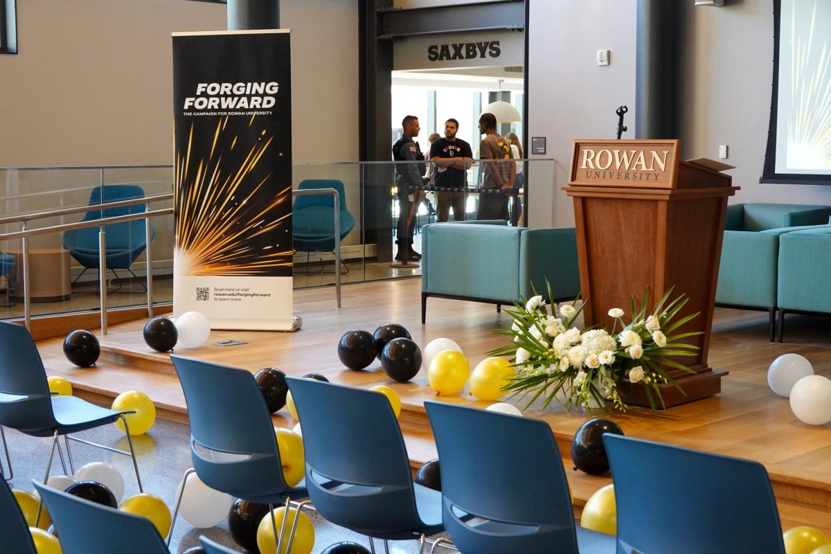 The Chamberlain Student Center during the "Forging Forward" campaign launch event. Friday, Sept. 19, 2025. Glassboro, NJ. (Michael Bautista / Staff Writer)