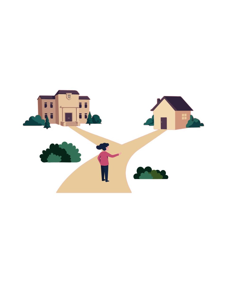 “I like my housing, but if I was going to change it, it would probably be to Mimosa, but it’s just because it’s closer to my teaching building." (Graphics Editor Alexander Cruz)