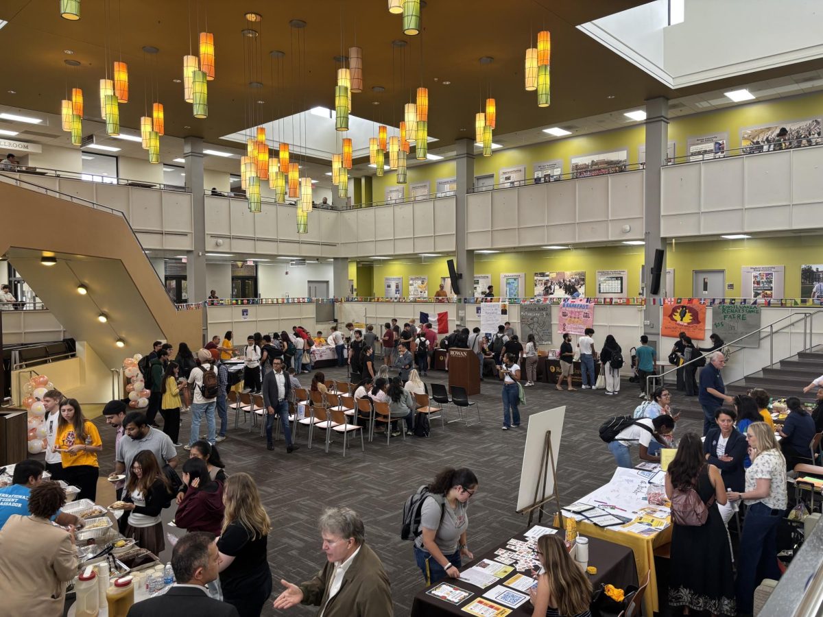 “We really want to educate the Rowan population about cultural and international diversity here." (Eric Czerwonka / Staff Writer)
