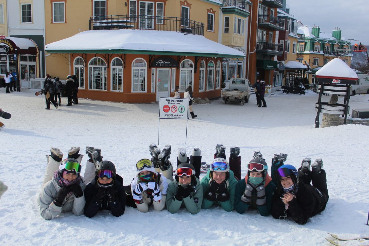 “I’ve already met new friends through planning for the Canada trip. I’m so excited to see the mountains, fall a lot, and just learn more." (Rowan Ski and Snowboarding Club) 