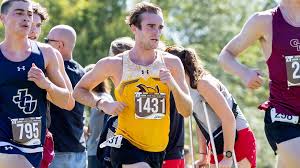 Colin Patterson competes in a race. Patterson placed first at the Salisbury Classic. (Rowan Athletics)