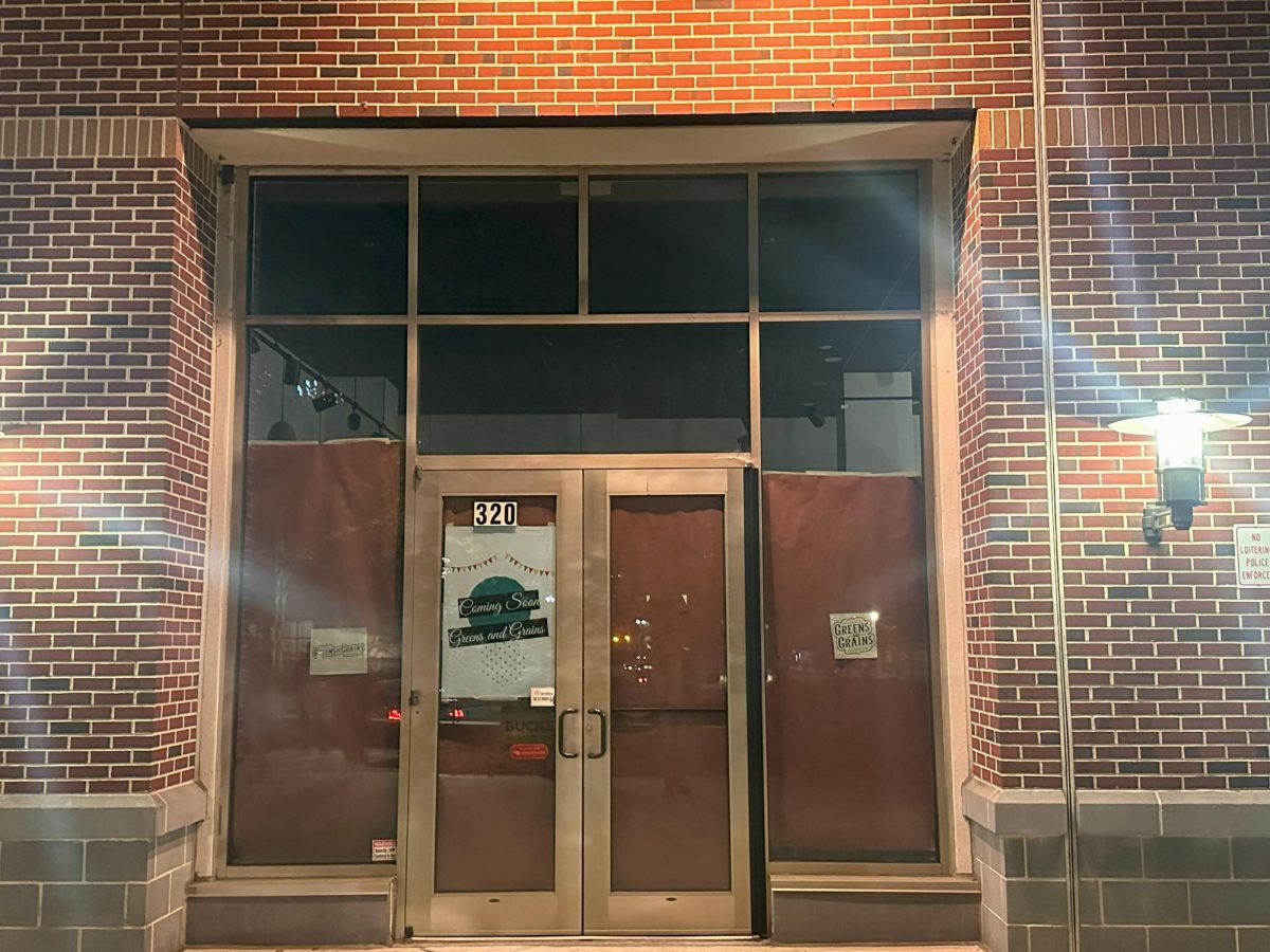 The space where The Pierogie Place was previously located.  Monday, September 15, 2025. Glassboro, NJ. (Hayden Fugee / Copy Editor)