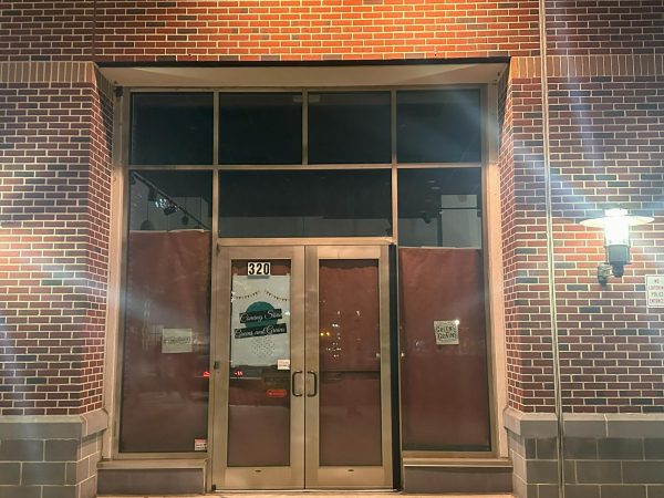 The space where The Pierogie Place was previously located.  Monday, September 15, 2025. Glassboro, NJ. (Hayden Fugee / Copy Editor)