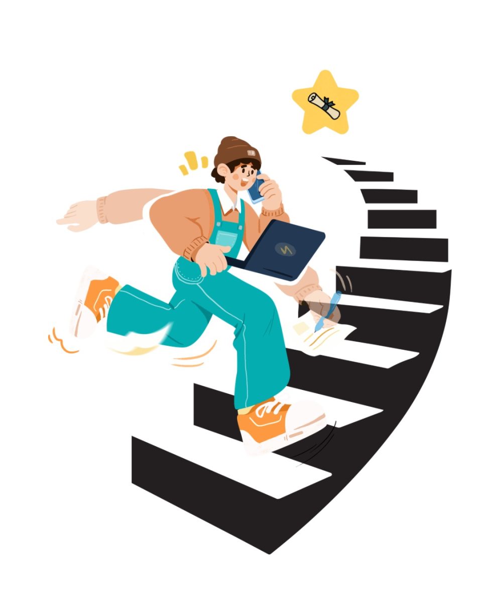 "I’ve just been making sure to balance my school life with my social life as much as possible." (Graphics Editor / Alexander Cruz)