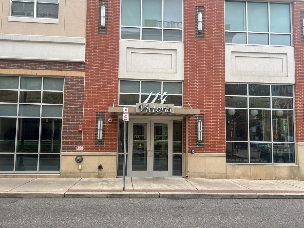 The 114 Victoria Street apartments, where the armed robbery took place. Wednesday, Oct. 29, 2025. Glassboro, N.J. (Christopher Otto / Photography Editor)
