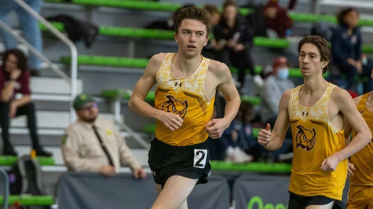 Matthew Conway competes in a race. Conway placed 79th at the Paul Short Run last year. (Rowan Athletics)