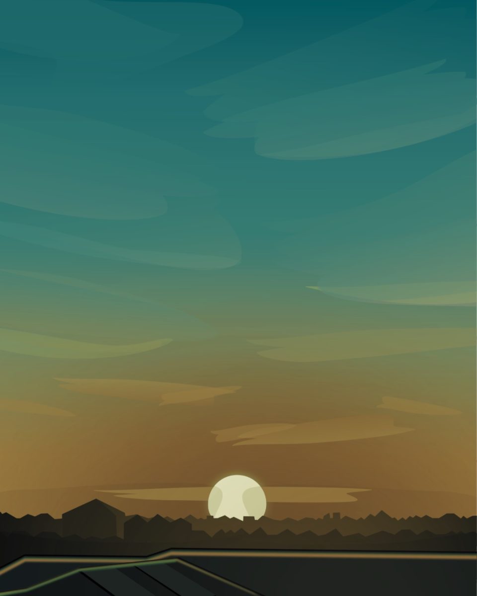 "Around the first Sunday in November, the clock falls back an hour, and everyone who lives in a region that follows Daylight Saving Time regulations has to deal with the fact that it gets dark way too early until about March of the following year." (Graphics Editor / Alexander Cruz)