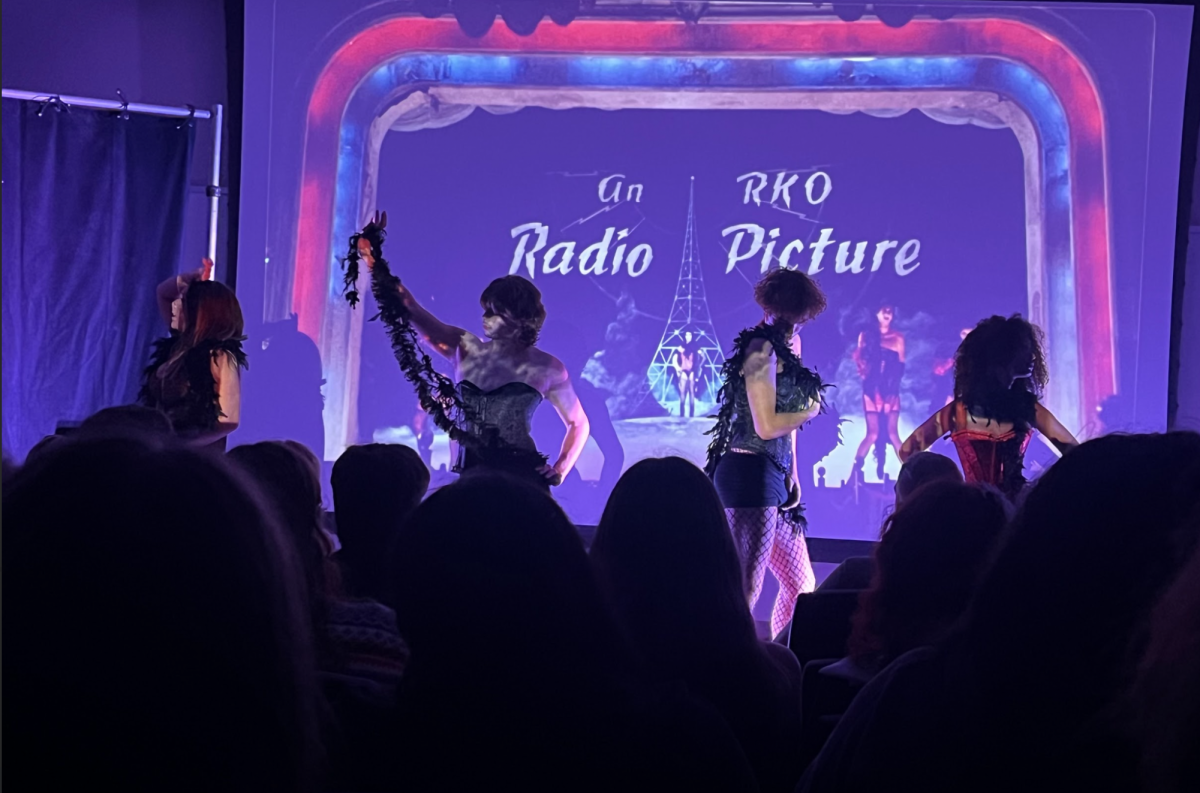 The cast of Rocky Horror during the song, "Rose Tint My World" (Staff Writer / Sofia Graiff)