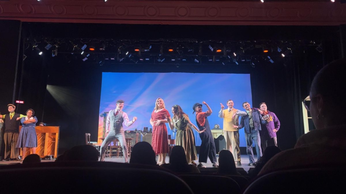 The Birthday Surprise cast in the opening scene of the show. (Copy Editor / Sofia Graiff)