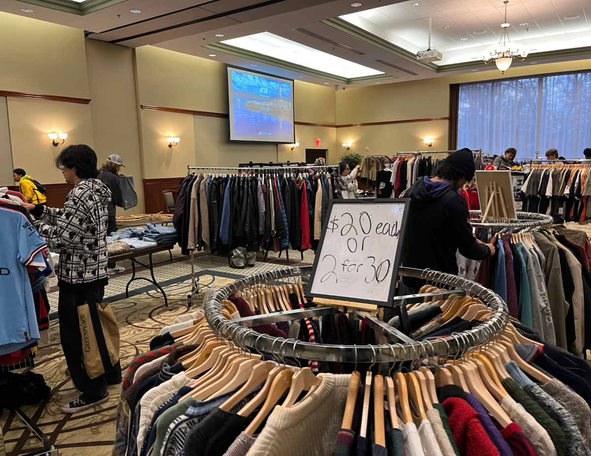 “When I was in undergrad, I would always thrift myself and I loved fashion." (Staff Writer / Joseph Weigle)