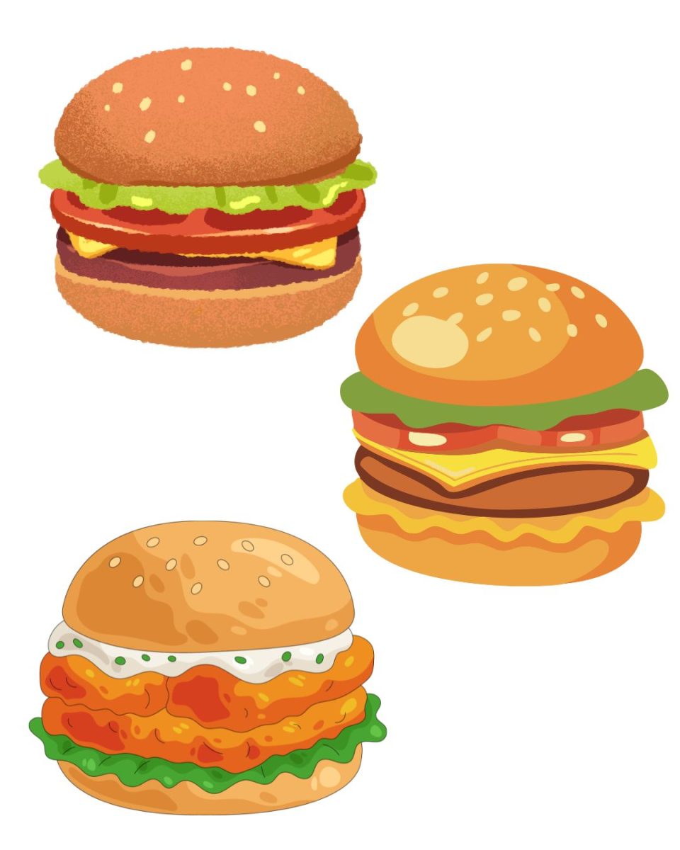 "I got a plain cheeseburger with pickles, tomato, and lettuce, no onion." (Graphics Editor / Alexander Cruz)