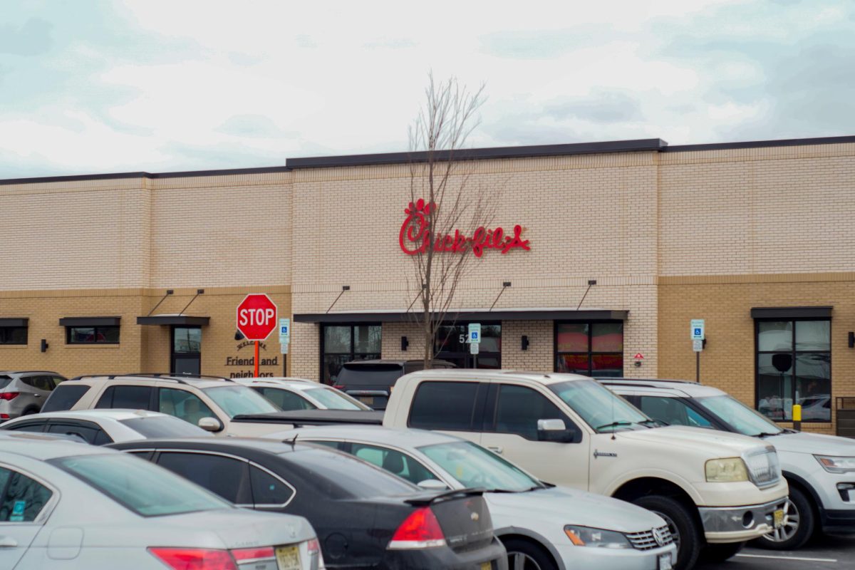 The brand new Chick-fil-A building. Thursday, Feb. 12, 2026. Glassboro, N.J. (Staff Writer / Nick DiCicco)