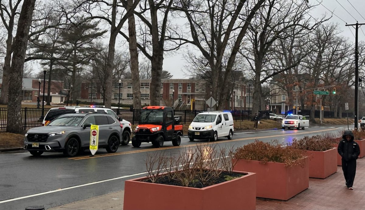 A fire investigation unit with Gloucester County wraps up at the scene of the fire. Tuesday, March 3, 2026. Glassboro, N.J. (Copy Desk Chief / Hayden Fugee)