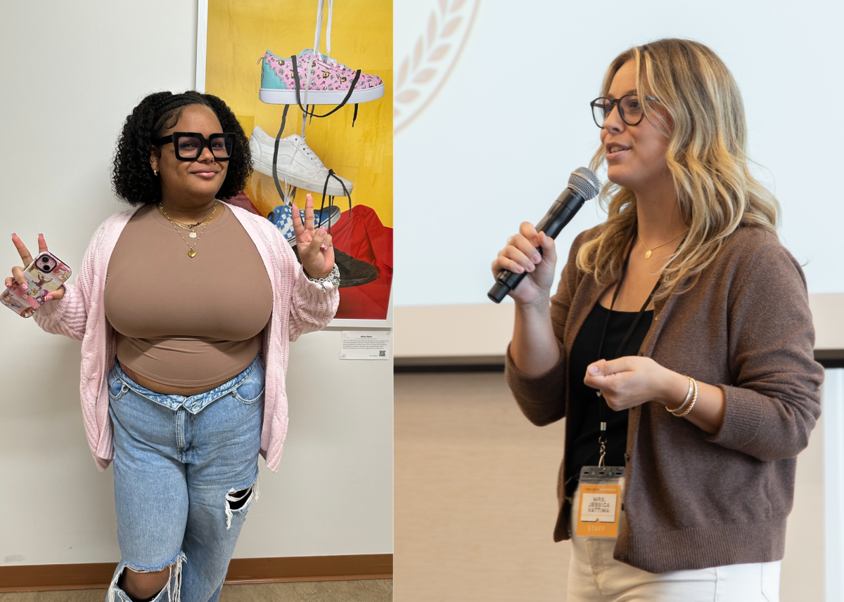 Brielle Bland Turner (left) and Jessica Wolk Vattima (right) (Features Editor / Marchella Mazzoni)