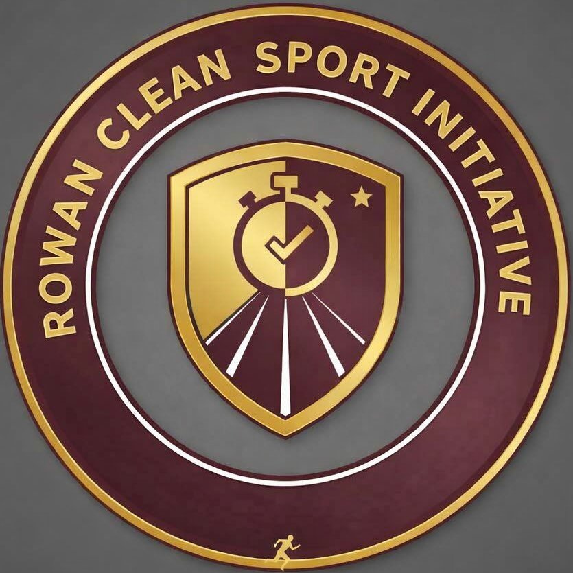 The logo of the Rowan Clean Sport Initiative Instagram account. (@rowancleansport)
