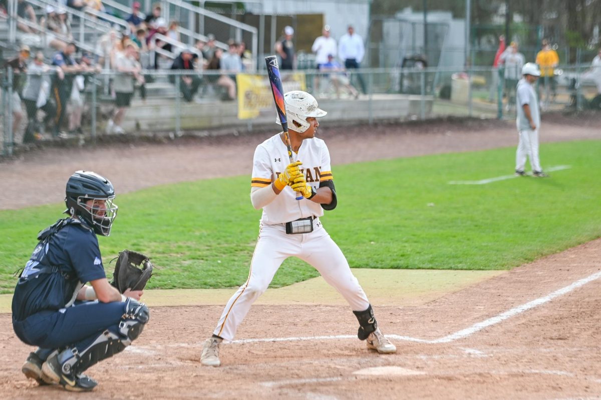Mason Dorsey at the plate. (Sports Photographer / Trevor Miceli)