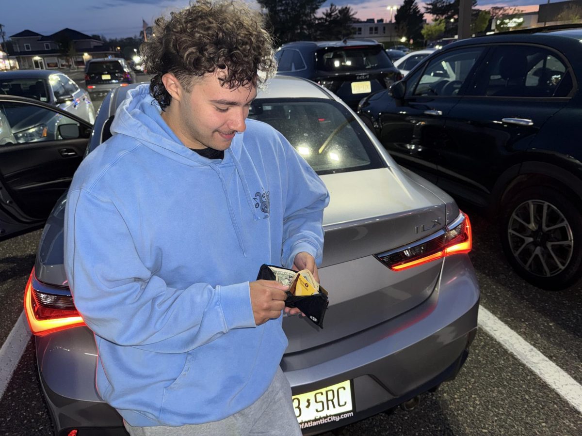 Sophomore computer science major, Anthony Buccella's wallet. (Contributor / Ezequiel Palacios)
