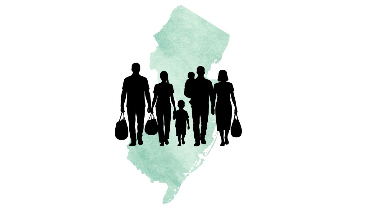 "The police change comes as immigration continues to play a significant role in New Jersey’s political and social landscape." (Graphics Editor / Alex Cruz)