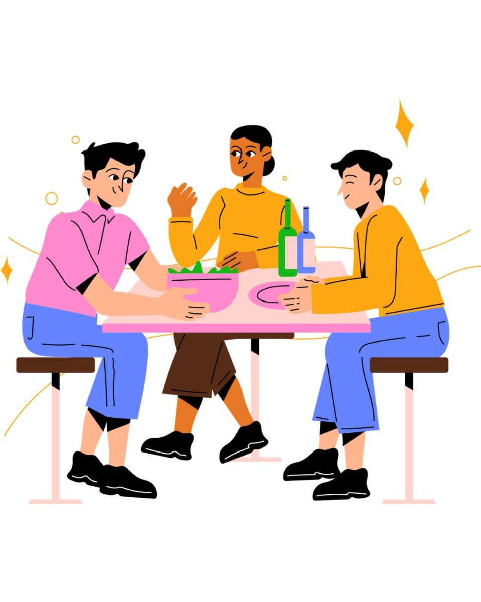 "Having random roommates is not something to be ashamed of. Often, it can lead to a better college experience than living with your friends." (Graphics Editor / Alexander Cruz)