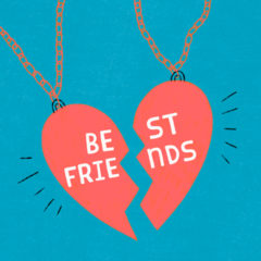 "Friendships flow and evolve like how students on campus move forward with their lives taking the lessons from the past and bringing them into the present." (Staff Writer / Antonette Dietz)