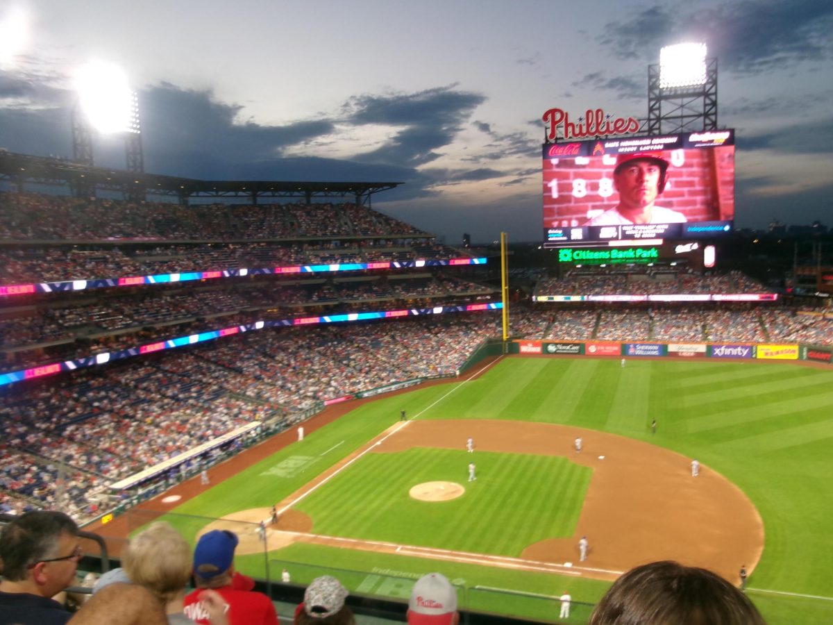 "The Phillies game was awesome. We took a bus to the Phillies game and tailgate." (Staff Photographer/Gia Chierici)