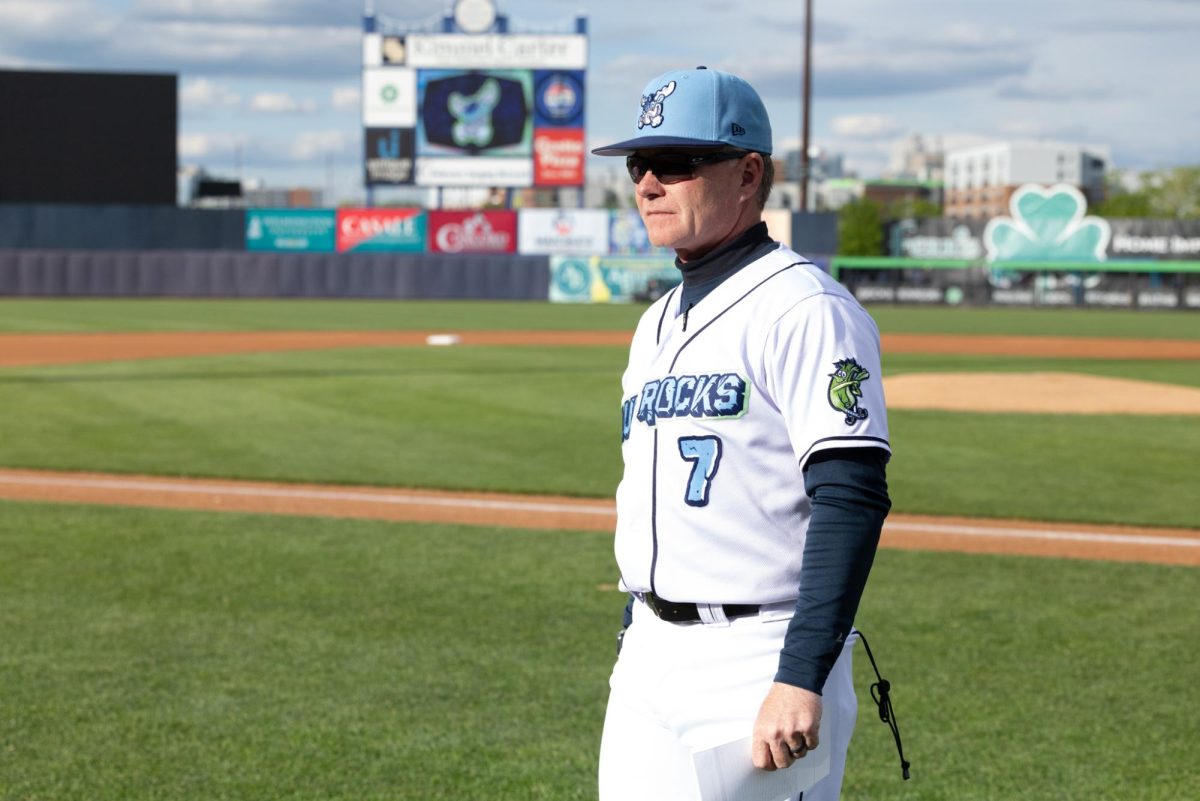 Blue Rocks Manager Ted Tom. (Photographer / Lydia FitzGerald)
