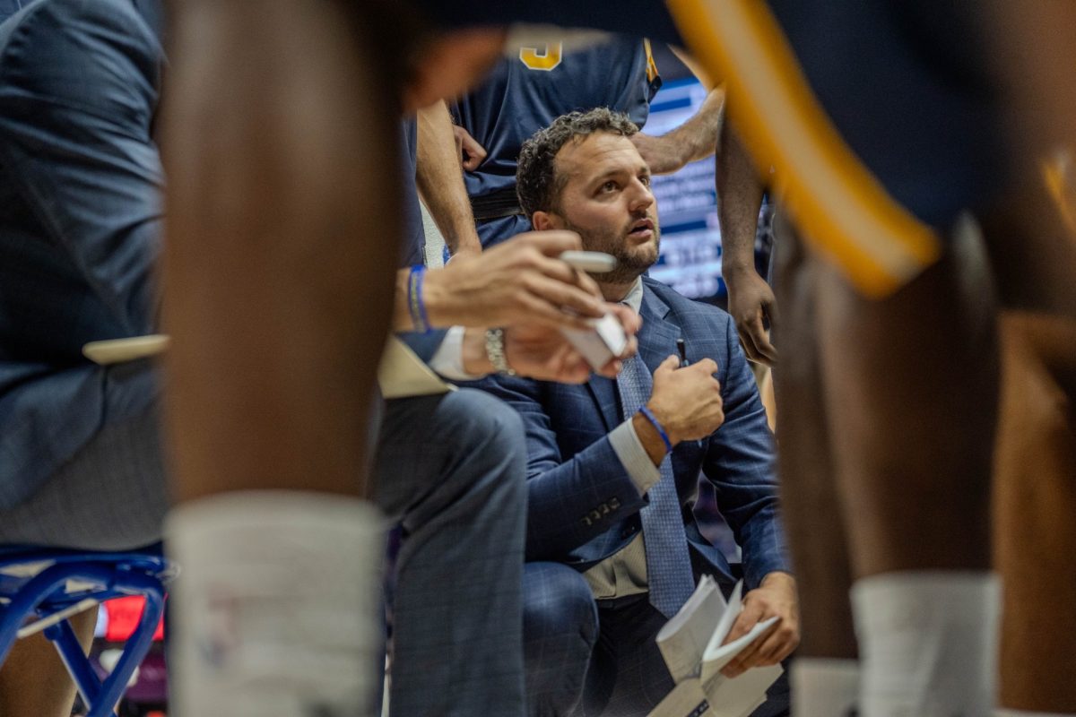 Rob DePersia coached at New Haven prior to coming to Rowan. (University of New Haven Athletics)