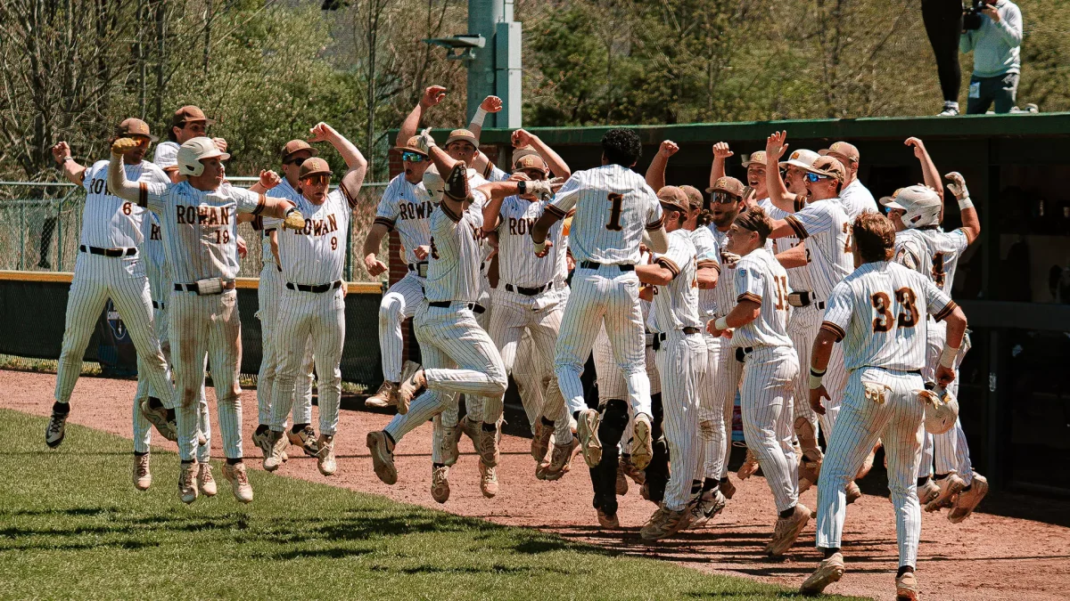 The Profs picked up their first win in the Gorum Regional on Saturday. Gorum, Maine. Saturday, May 16, 2026. (USM Athletic Communications) 
